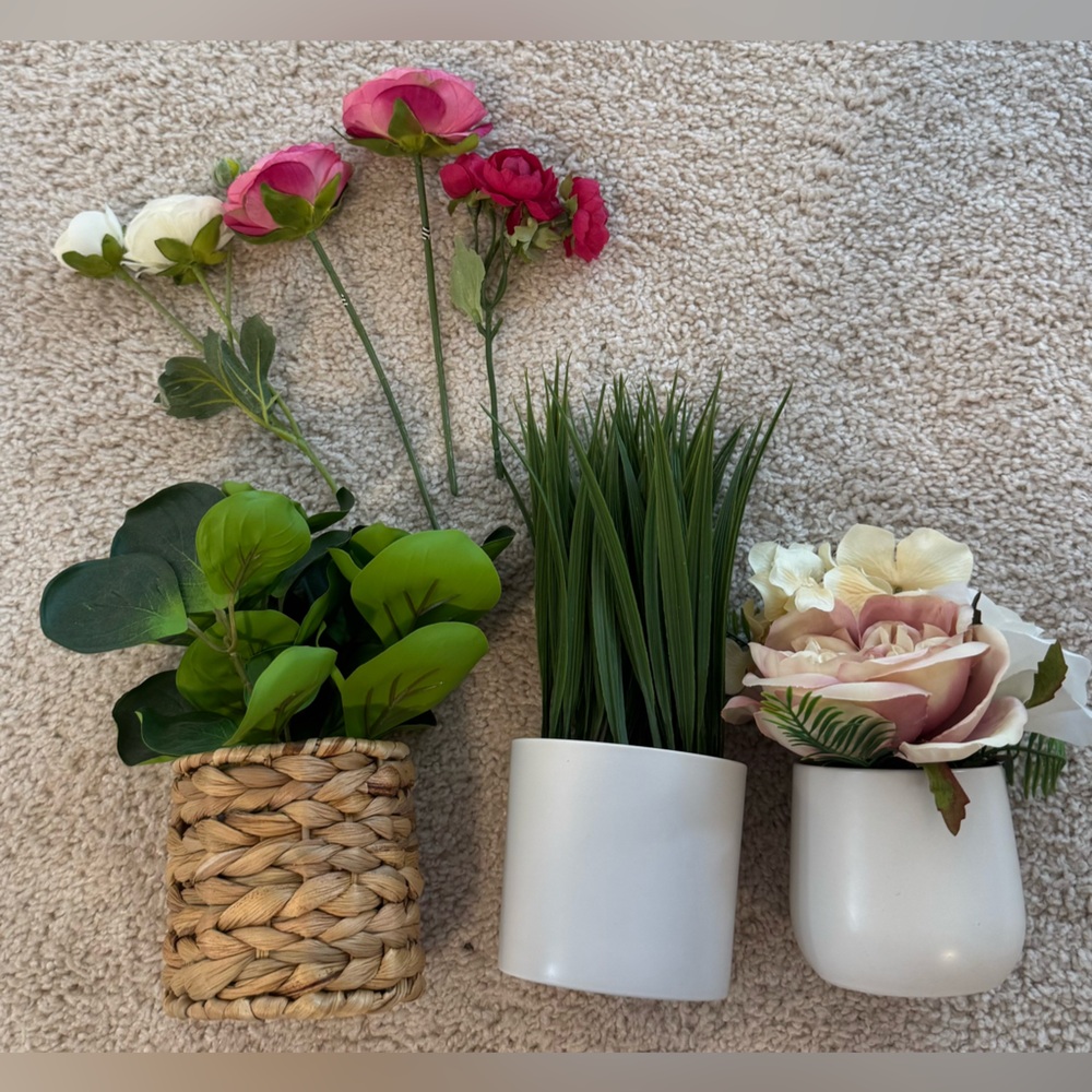 Target, At Home, Decor Faux Floral arrangements